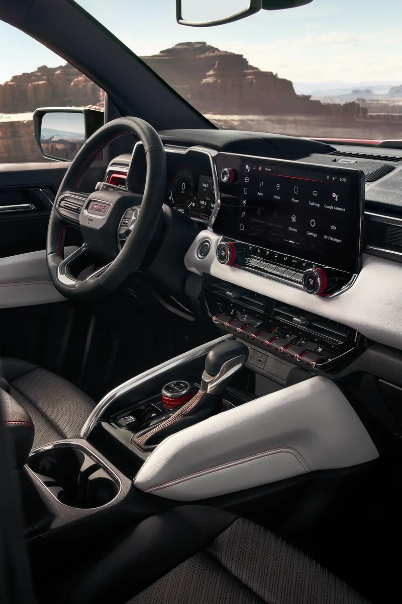 2026 GMC Canyon infotainment system at Ken Ware GMC in North Bend OR